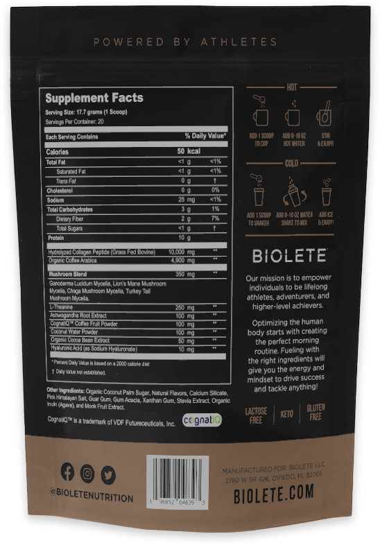 Adaptogen & Collagen Protein Coffee